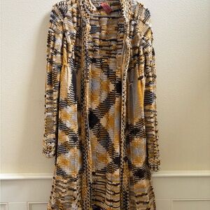 Missoni Women's Cardigan - Yellow, Brown, and Black